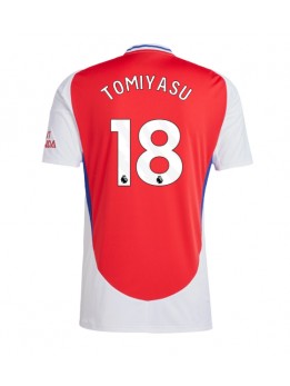 Arsenal Takehiro Tomiyasu #18 Heimtrikot 2024-25 Kurzarm